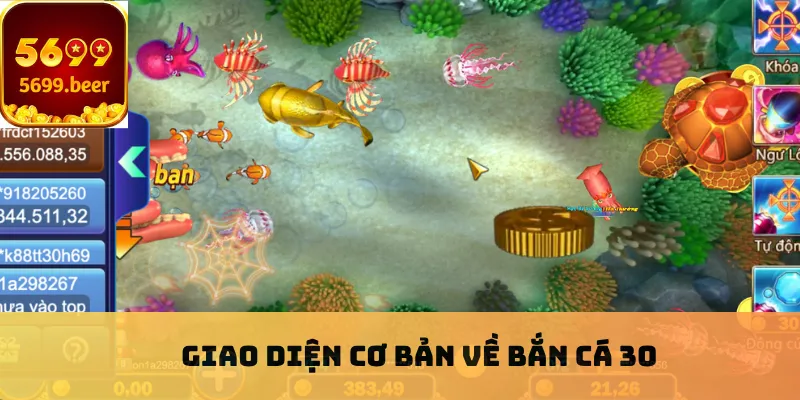 Giao diện cơ bản về bắn cá 30