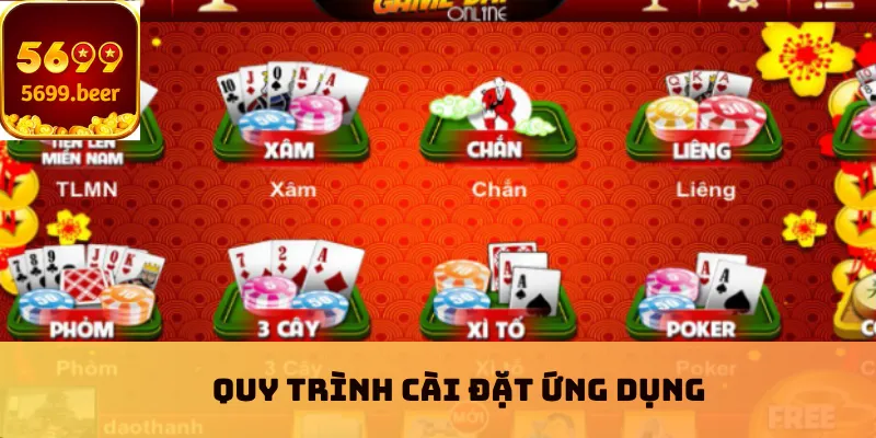 Quy trình cài đặt ứng dụng